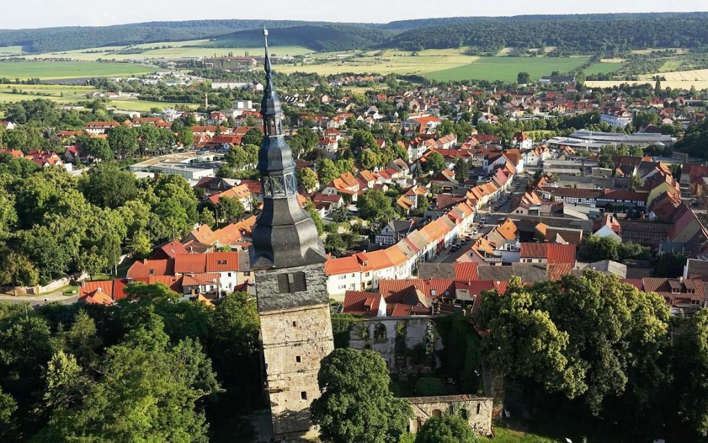 Der Schiefe Turm von Bad Frankenhausen
