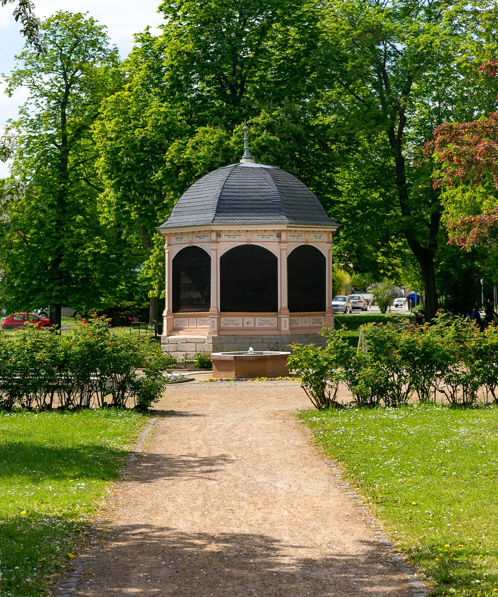 Bad Frankenhausen Kurpark Pavillon