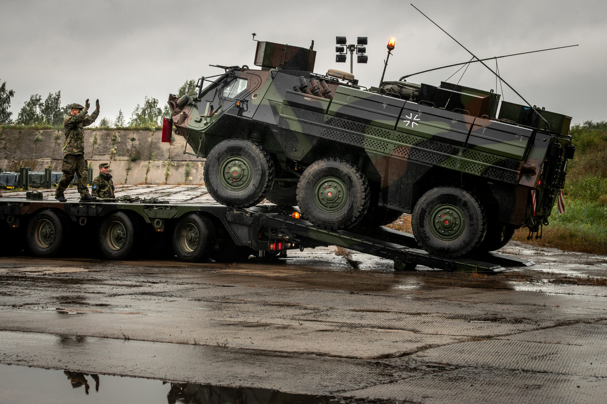 Im Rahmen der Übung Grand Eagle am 09. September 2025 in Litauen