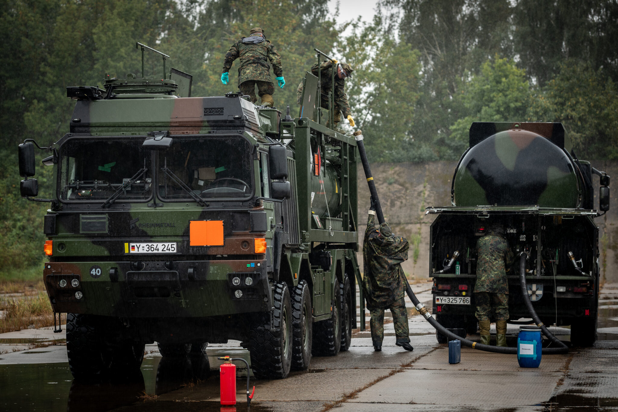 Im Rahmen der Übung Grand Eagle am 09. September 2025 in Litauen