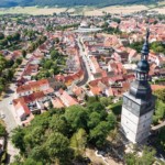 Bad Frankenhausen Oberkirche Der Schiefe Turm Bad Frankenhausen Oberkirche Der Schiefe Turm Stadtansicht